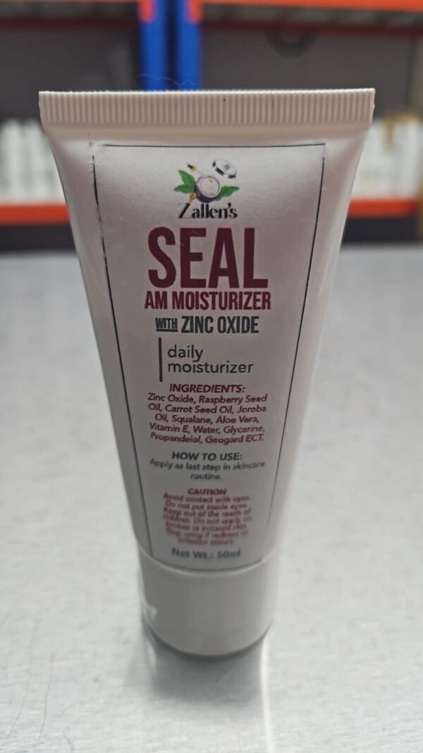 SEAL AM Moisturizer with Zinc Oxide